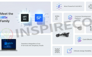SILICON LABS BB5x series 8-bit MCU provides a core frequency
